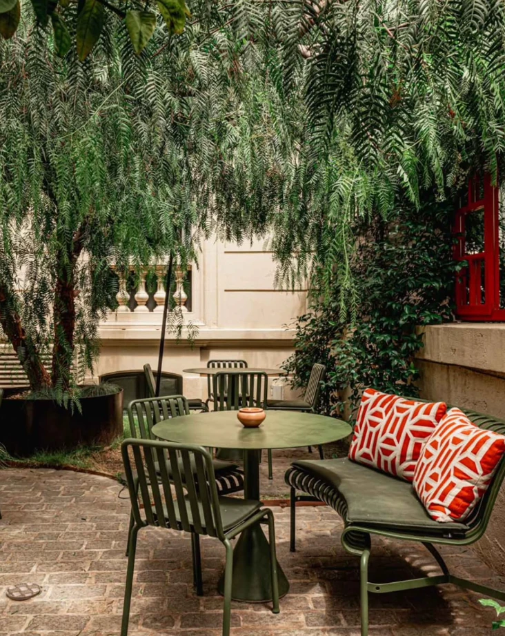 Jardin méditerranéen de l'Hôtel Le Mosaïque