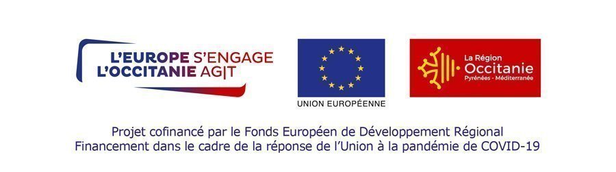 Footer - L'Europe S'engage, L'Occitanie Agit